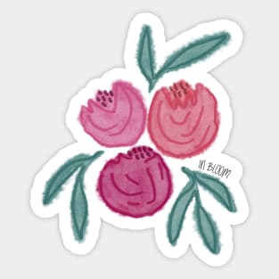 In bloom Sticker